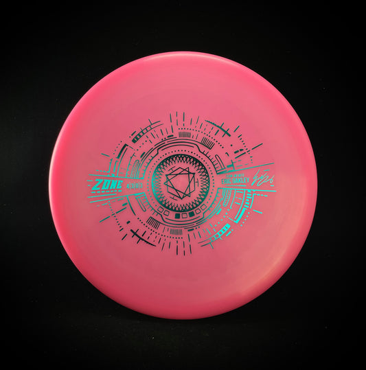 pink and teal z glo discraft zone 